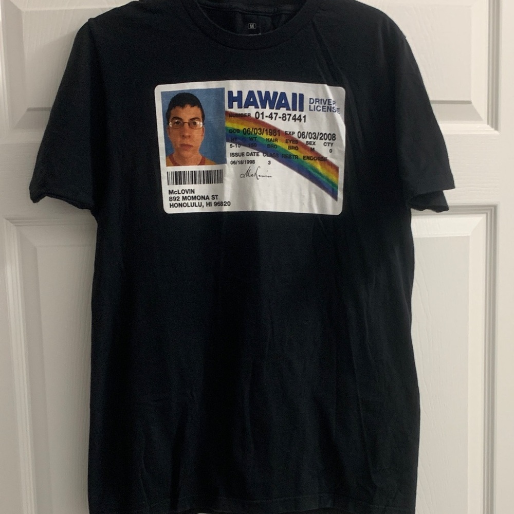 Ripple Junction Black Graphic Tee with ID Design